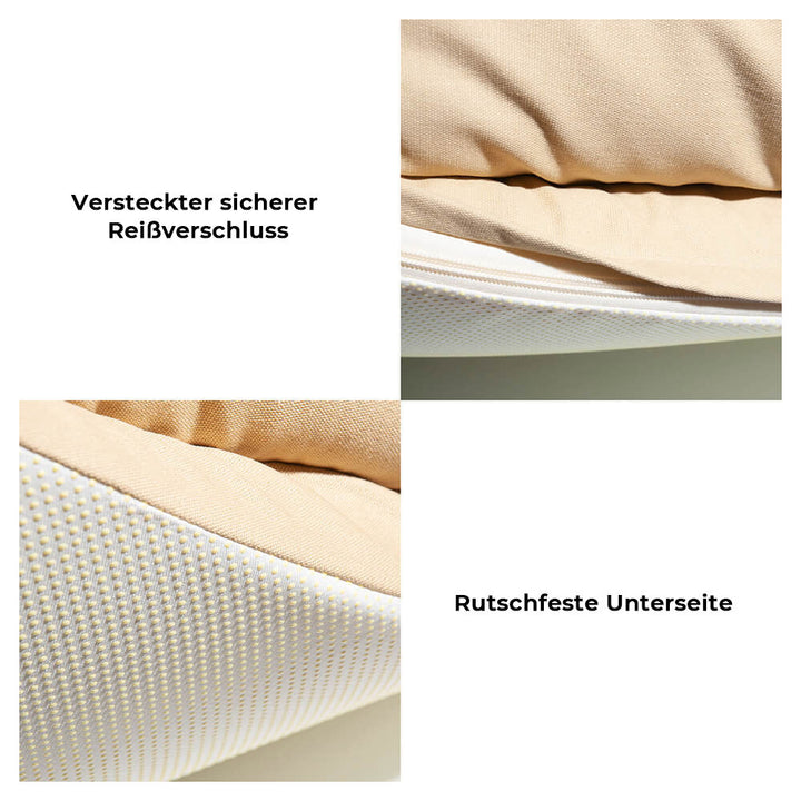 Flauschiges Kuschelbett für Haustiere, sorgt für Wärme und Entspannung, ideal für kalte Tage.