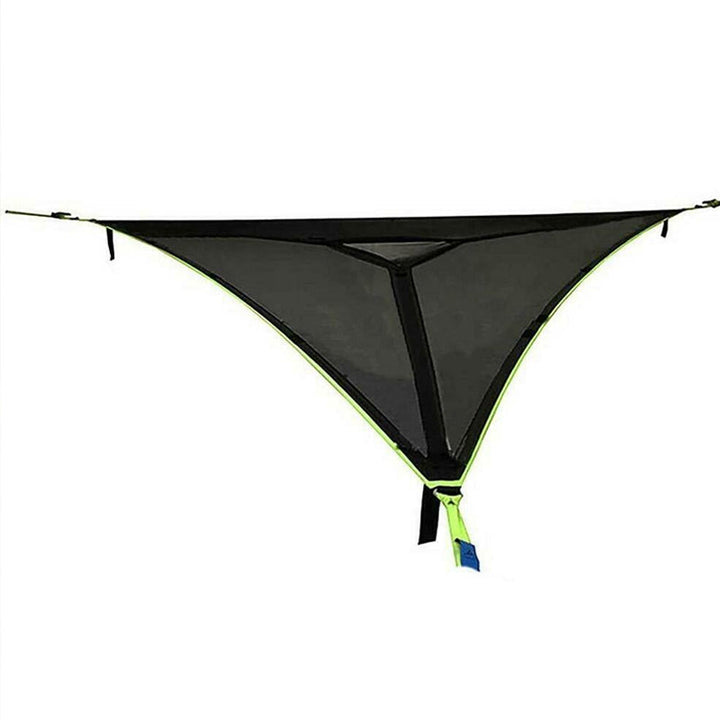 Gemütliche Mehrpersonen-Hängematte für erholsamen Schlaf im Baumzelt. Perfekt für Natur-Camping & Gruppenreisen.