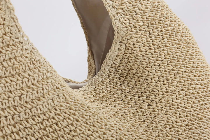 Große Damen Strandtasche, ideal für Sommer-Accessoires, Handtuch und Bücher am Meer oder Pool.