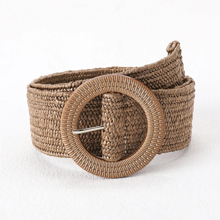 Breiter Boho Modegürtel für Damen & Herren, perfekt als Taillengürtel.
