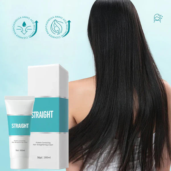 Hochwirksame Glättungscreme für trockenes & strapaziertes Haar. Reduziert Frizz & sorgt für seidig glattes Haar.