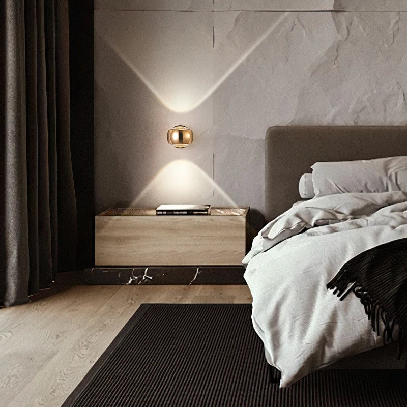Dekorative GlowWave LED Lampe mit sanftem Licht. Eine stilvolle Ergänzung für jedes moderne Zimmer.