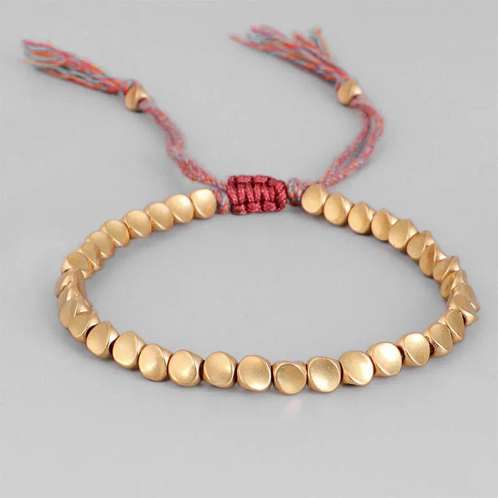 Elegantes Damen Armband, tibetisch-buddhistisch, als Geschenk für Meditation und spirituelle Balance.