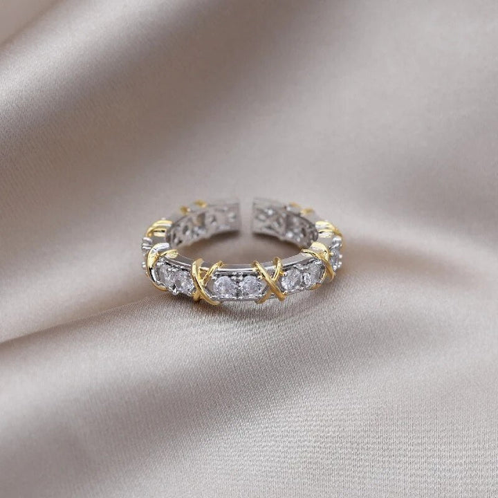 Unisex Titanionen Ring, verstellbar, gegen Angst und zur Verdauungsförderung, ideal als Geschenkidee.