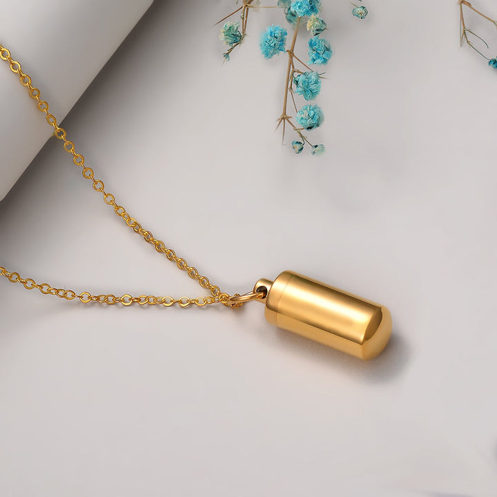 Urnenanhänger als Geschenkidee, stilvoller Trauerschmuck & Aschenschmuck für Liebste.