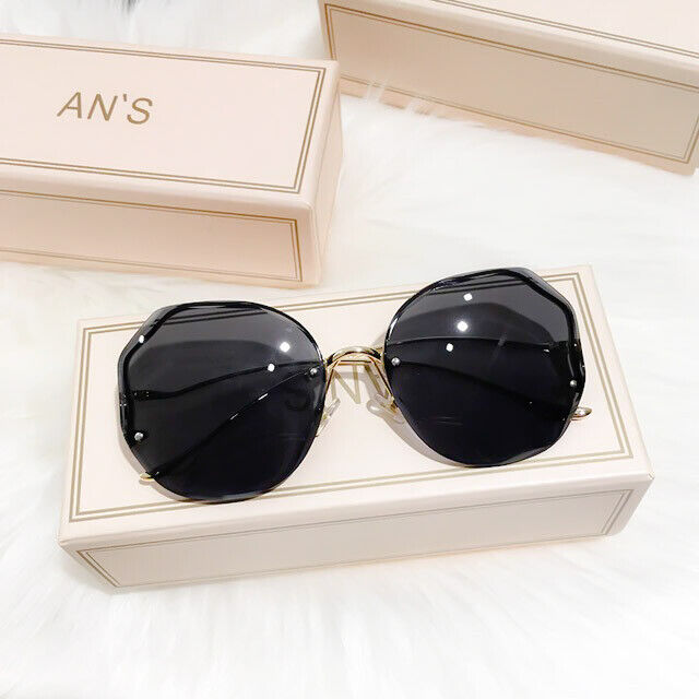 Luxuriöse randlose Brille mit Farbverlauf, hoher UV-Schutz für jede Garderobe.