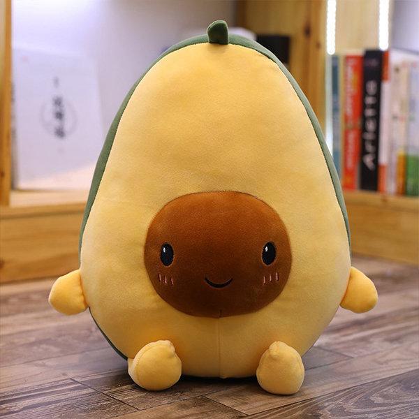 Kuscheliges Avocado Gemüsekissen, superweich für Sofa oder Bett, ein Highlight für jeden Raum.