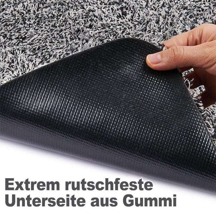 Waschbare Schmutzfangmatte Khaki, eine saugfähige und langlebige Bodenmatte für jeden Haushalt.