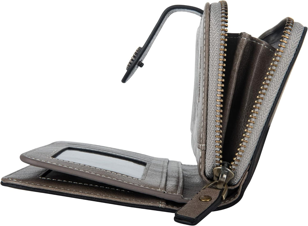 Trendige Frauen Handgelenk Tasche mit RFID-Sicherheitsmerkmalen.