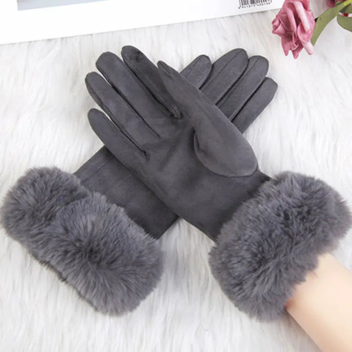 Modische Damen Winterhandschuhe als stilvolles Accessoire für den Alltag im Winter & kalte Temperaturen.