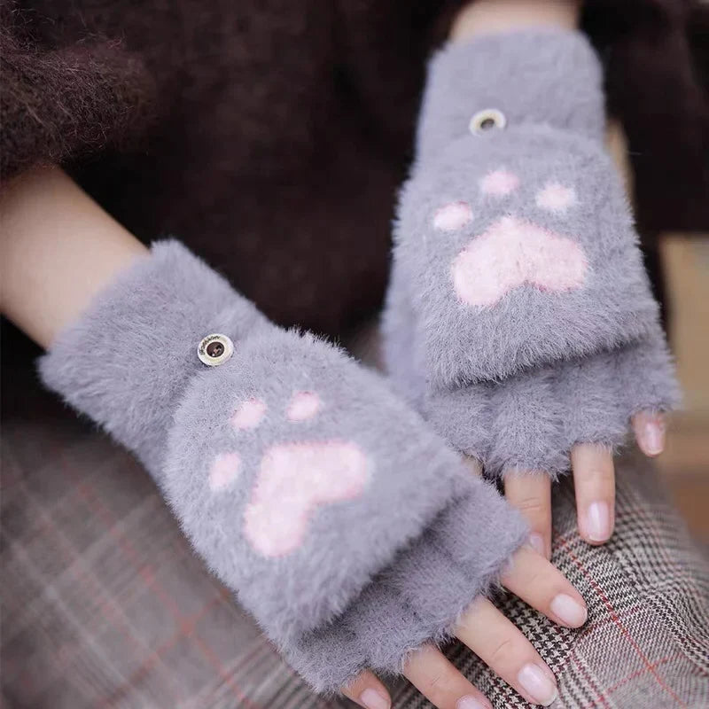 Kuschelige Damen Handschuhe für kalte Wintertage. Warm, weich und funktional.