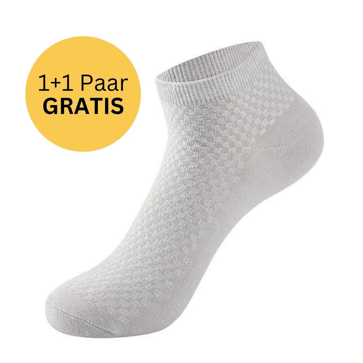 Vielseitige Unisex Kurzsocken für Sport & Alltag. Fördern Frische & Komfort dank geruchsneutraler Eigenschaften.