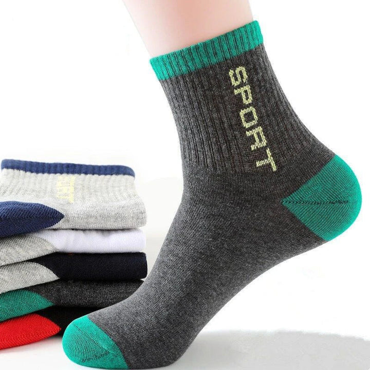 Herren Socken für Sport & Business: Atmungsaktiv, rutschfest und den ganzen Tag bequem. Ganzjährig nutzbar.