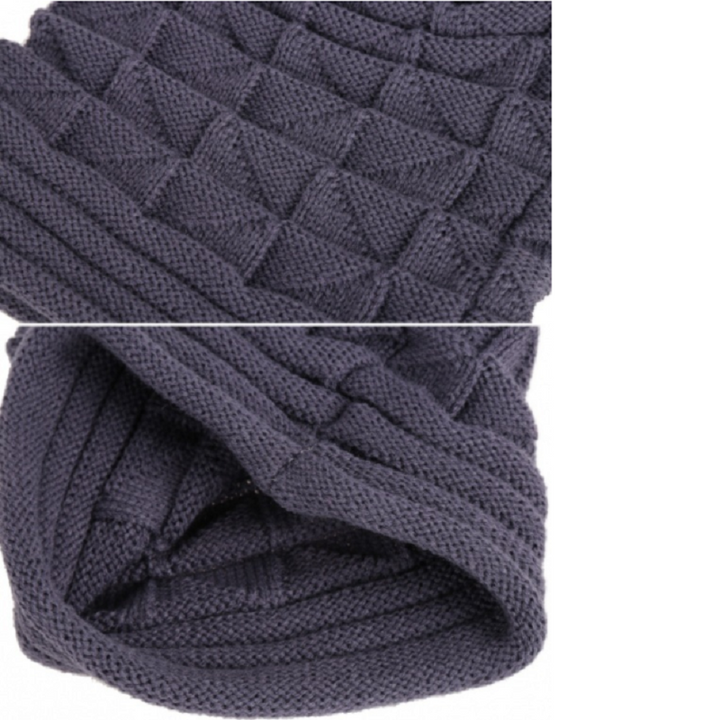 Vielseitige Strickmütze für Damen, schützt vor Kälte und ist ein Fashion-Statement.