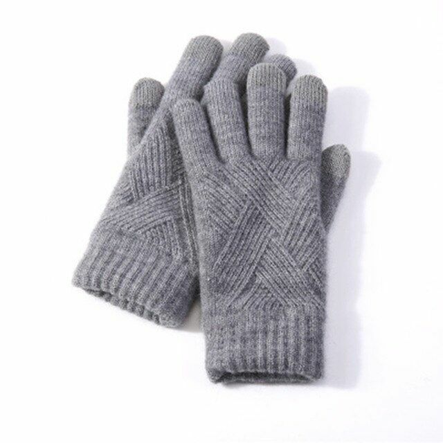 Touchscreen-fähige Winterhandschuhe für Damen, kuschelig warm und bequem. Nie wieder kalte Hände am Smartphone.