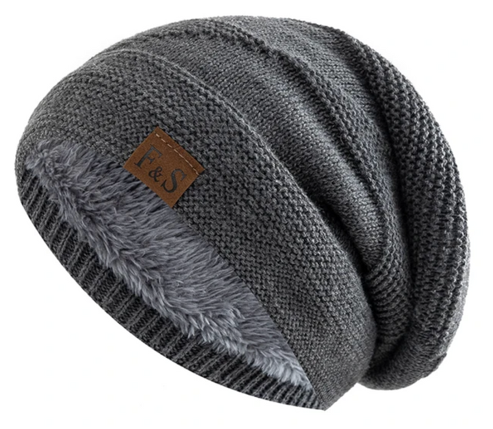 Modische Beanie-Mütze für Winter, unisex. Warmes Strick-Accessoire für Damen & Herren. Optimaler Kälteschutz.