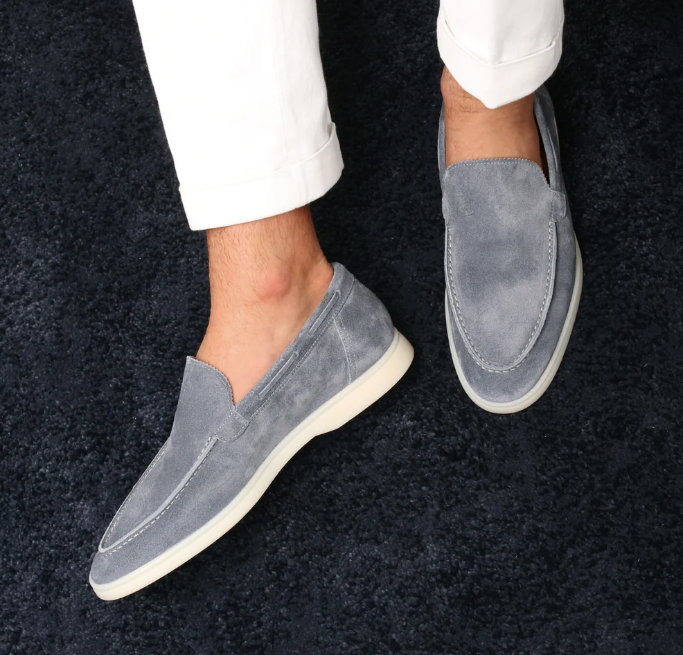 Elegante Herren-Loafer aus hochwertigem Leder, zeitloser Business- und Freizeit-Stil, komfortable Frühlingsschuhe.