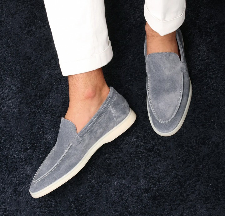 Elegante Herren-Loafer aus hochwertigem Leder, zeitloser Business- und Freizeit-Stil, komfortable Frühlingsschuhe.