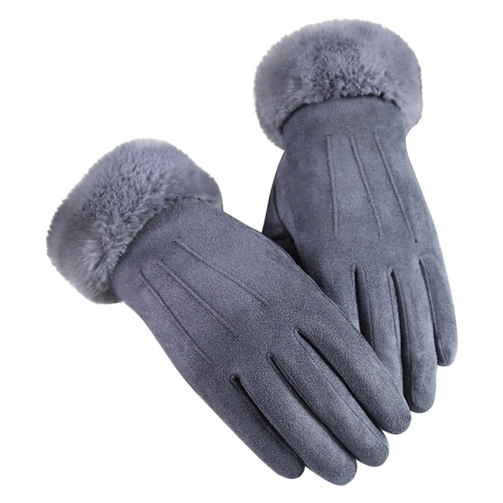 Damen Winterhandschuhe in Einheitsgröße, warm, stilvoll & touchscreen-fähig.