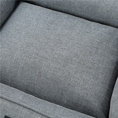 Orthopädisches Tierbett in Grau/Hellblau, bietet Komfort und Gelenkschutz dank Memory-Schaumkern.