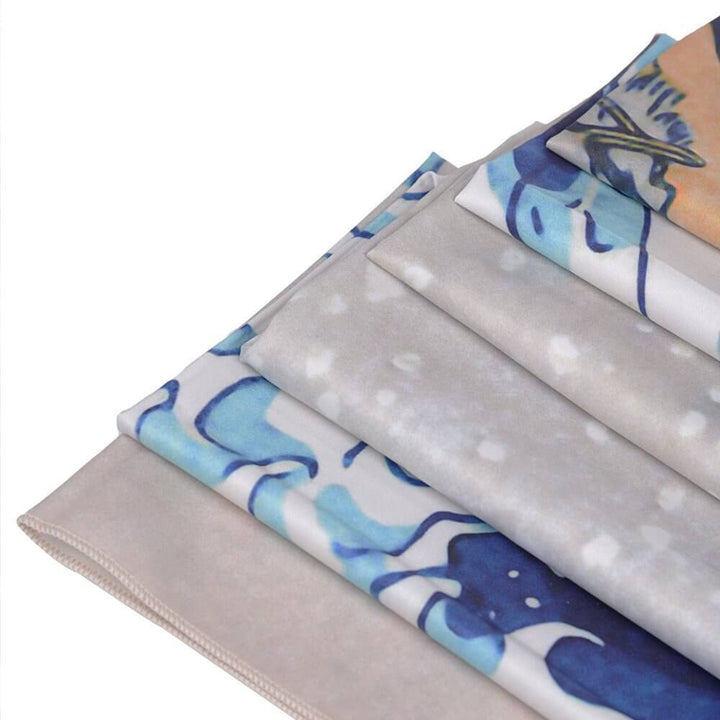 Beeindruckender japanischer Hokusai Wandteppich "Große Welle Kanagawa". Hochwertiger Kunstdruck für Ihre Wand.
