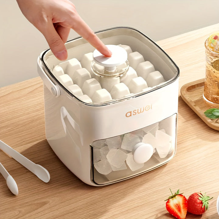 Robuster Eiswürfelbereiter für die Bar oder Küche. Erzeugt perfekte Eisbälle & Würfel für Cocktails.