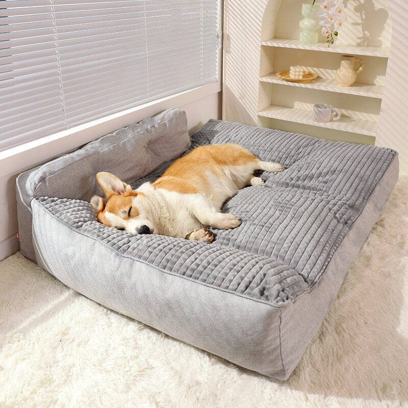 Komfortabler & robuster Kissenbezug für Hunde und Katzen, leicht zu reinigen, für einen hygienischen Schlafplatz.