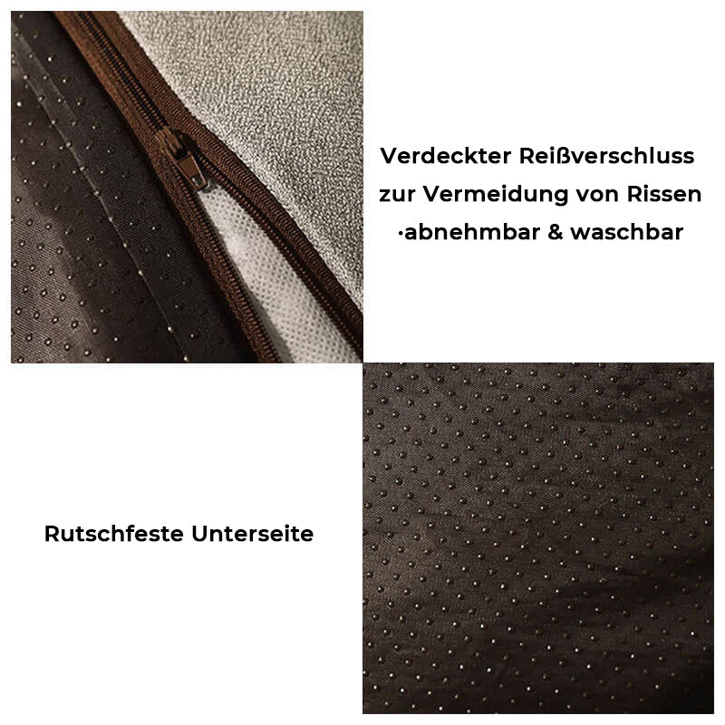 Waschbarer Terylen-Kissenbezug für Hunde & Katzen, perfektes Zubehör für Haustierbetten, leicht zu pflegen.