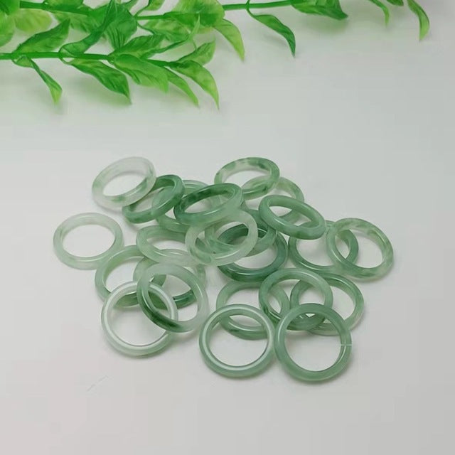 Unisex Acrylharz Ring im Vintage-Stil. Stilvoller Modeschmuck, ideal als Statement-Ring für Damen & Herren.