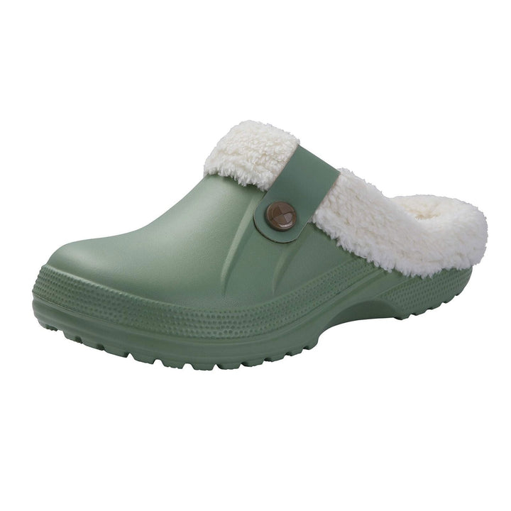 Kuschelige Winter Hausschuhe, Unisex Clogs halten Füße warm im Herbst Winter.