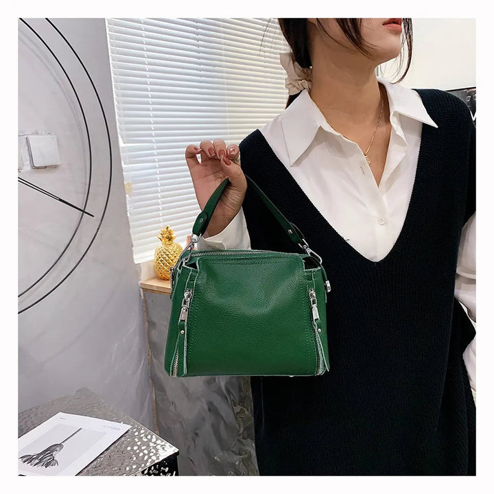 Elegante Damen-Einkaufstasche. Praktische Schultertasche für stilbewusste Frauen.