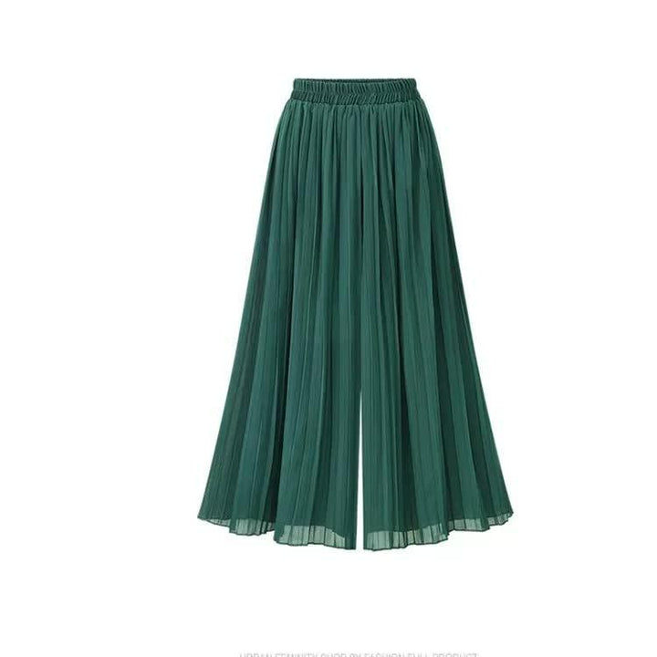 Feminine High-Waist Damenhose, weiter Schnitt für optimalen Komfort, elegant & zeitlos für das ganze Jahr.