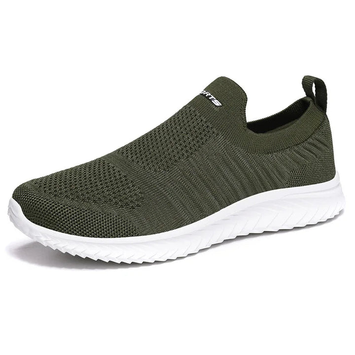 Ergonomische Slip-On Schuhe lindern Fußschmerzen, perfekt bei Hallux Valgus und Fersensporn.