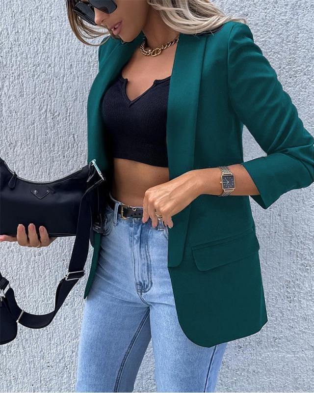 Vielseitiger Damen Freizeit Blazer für elegante & bequeme Outfits. Perfekt für Alltag, Business und moderne Anlässe.