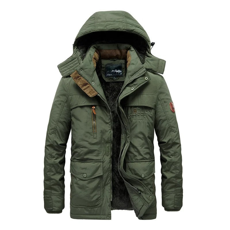 Herren Winterjacke Daan, stilvoller Parka für kalte Tage, mit Kälteschutz und bequemem Design.