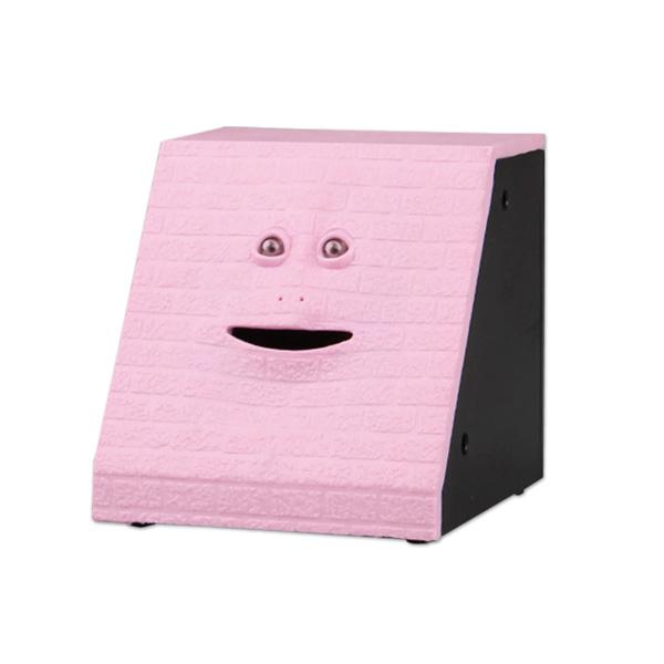 Lustige gruselige Spardose mit Gesicht, ideal für Kinder. Originelle Sparbank für Münzen, tolles Geschenk.
