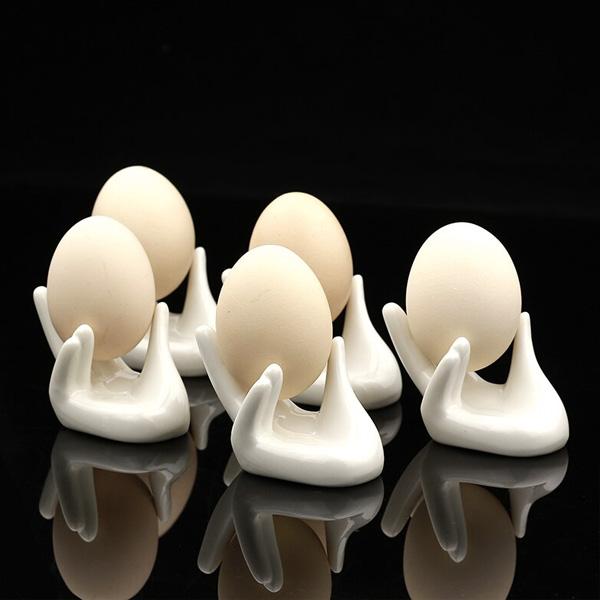 Eleganter Keramik Schmuckhalter, handgeformt, ideal für Ringe und Ohrringe, stilvolle Dekoration.