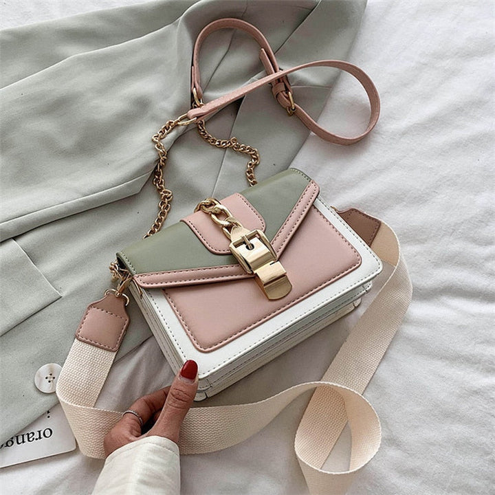 Elegante Damen Handtasche aus hochwertigem Kunstleder, perfekt für stilvolle Auftritte.