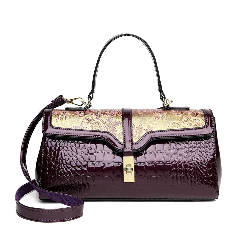 Stilvolle Damen Tragetasche, elegant & geräumig, perfekt als Statement Tasche.