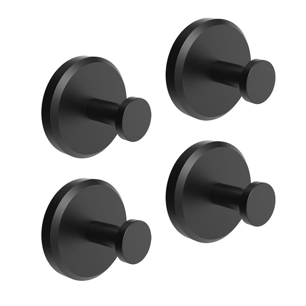 Schadenfreier Wandhaken SuperHold. Eleganter Edelstahl-Haken für Handtücher, ohne Bohren, einfach montiert.