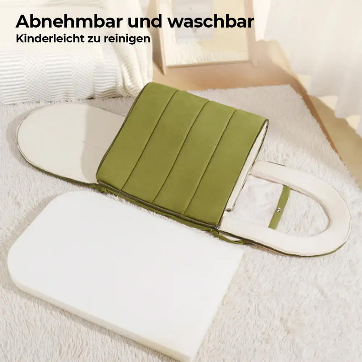 Luxuriöses Haustier Höhlenbett, extrem weich und warm. Perfekt für Hunde und Katzen, die Komfort lieben.