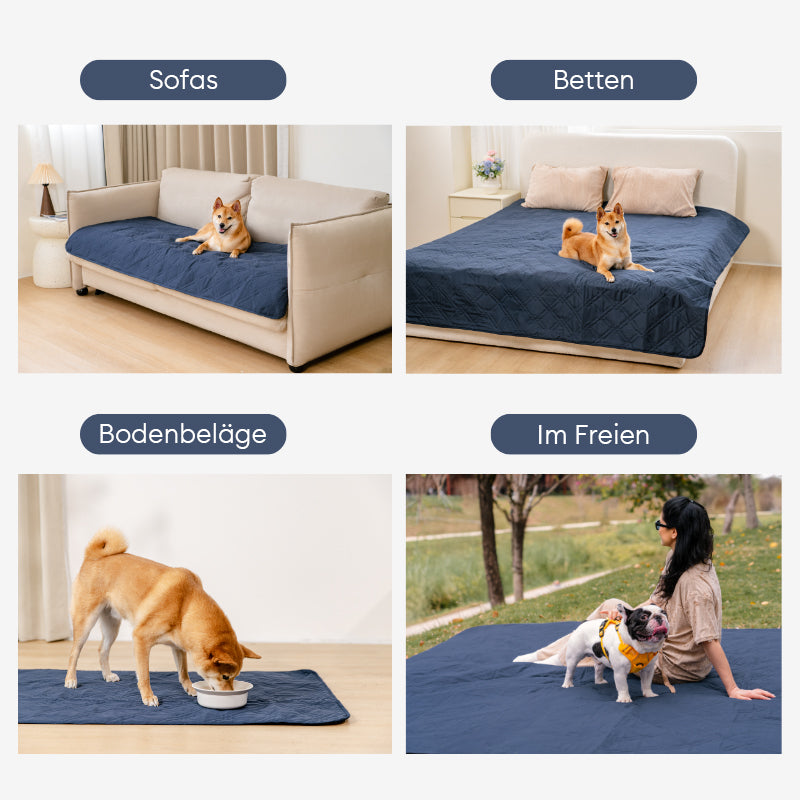 Tierfreundlicher Möbelschutz: Wasserabweisende Decke für Hunde & Katzen. Einfach zu reinigen.