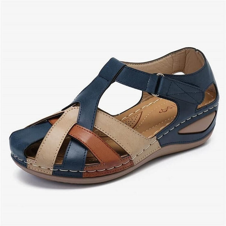 Orthopädische Keilsandalen von Heidi-Mode: stilvolle und bequeme Sommerschuhe für Damen mit elegantem Keil.