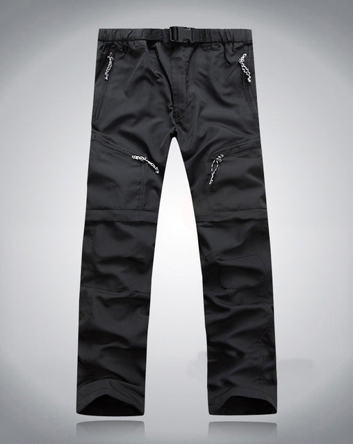 Leichte Herren Sommerhose, 2-in-1 Wanderhose, perfekt für warme Tage & Outdoor.