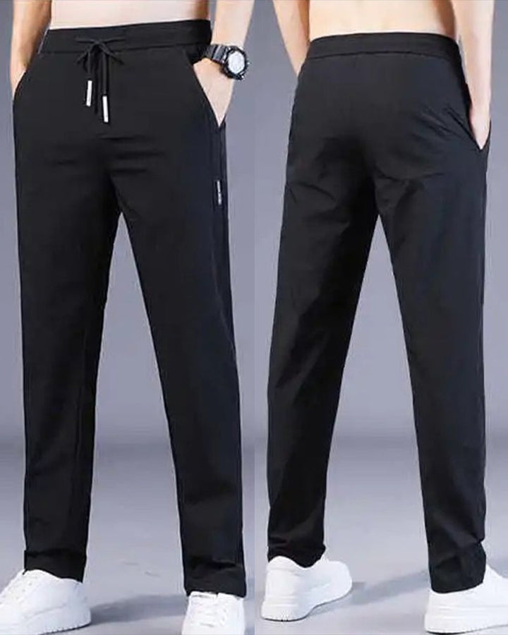 Moderne AeroFlex Stretchhose für Herren. Komfortabler Schnitt, schnelltrocknend für Sport, Freizeit & Reisen.