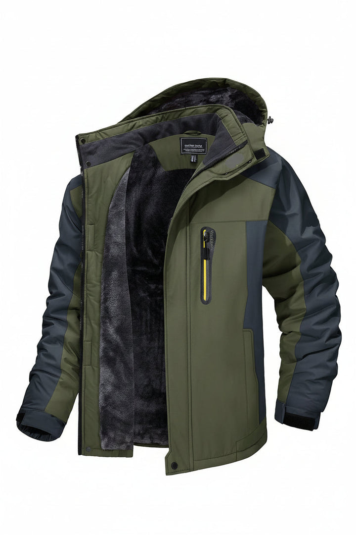 Aidan Herren Freizeitjacke, warm & winddicht. Perfekt für Outdoor-Aktivitäten & urbane Wintermode.