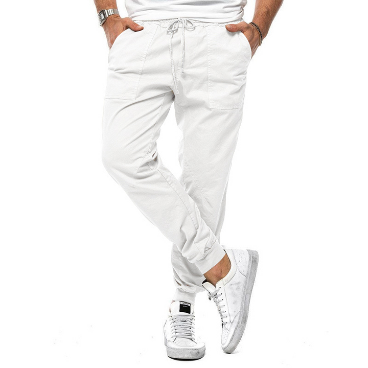 Bequeme Herren-Freizeithose, elastisch & modern. Vielseitig für jeden Anlass.