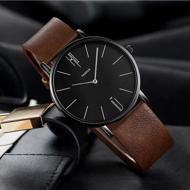 Die Henry Herrenuhr im Fokus: Zeitloses Design und maskuline Eleganz; die ideale Uhr für den modernen Mann.