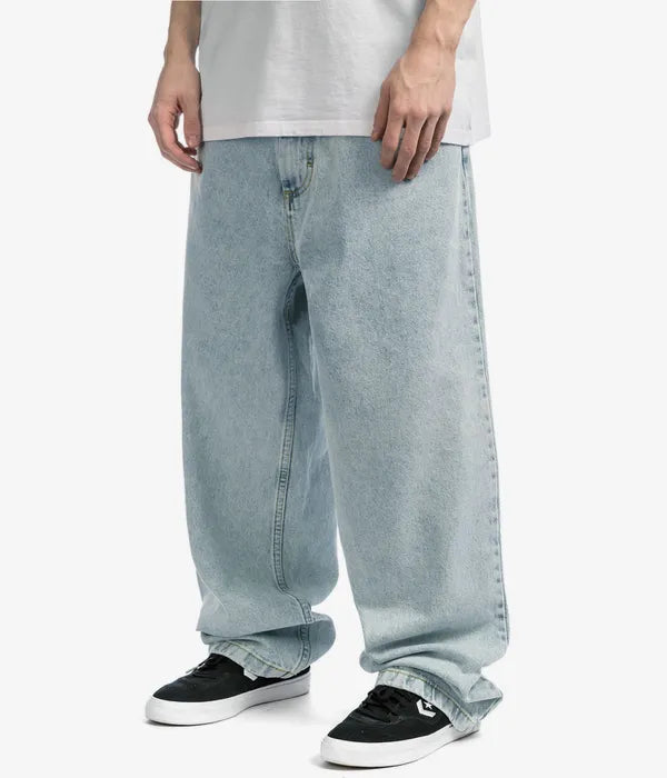 Herren Big Boy Jeans, bequeme Baggy Hose aus Denim, perfekt für Urban Fashion & Freizeit.