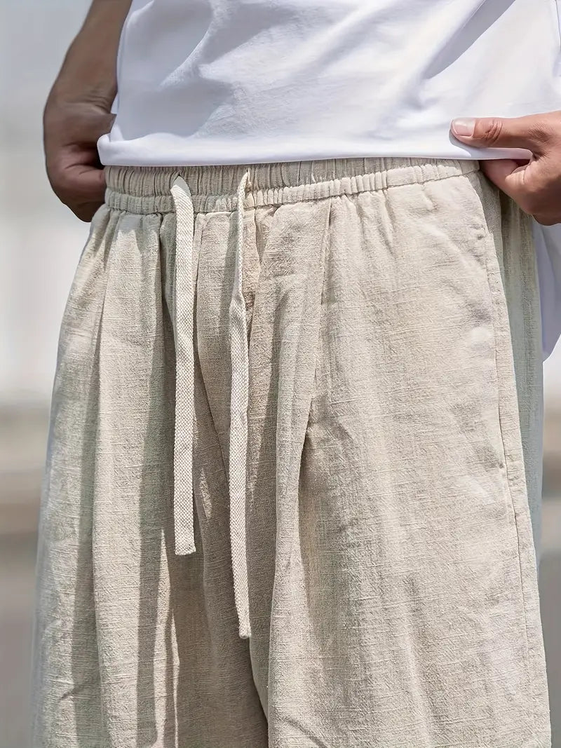 Herren Loose Fit Baggy-Hose Xavier für ultimativen Komfort. Weite Beine & atmungsaktives Material, ideal für Freizeit.
